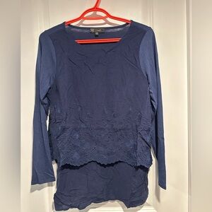 LONG SLEEVE EYELET EASY